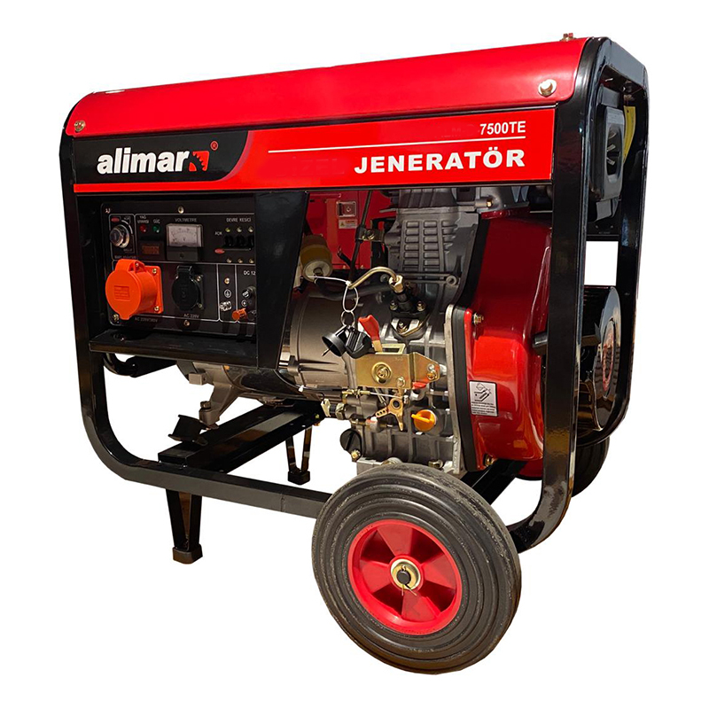 Генератор бензиновий ALIMAR ALM-B-7500TE 8 кВА, 3 фази, електростартер